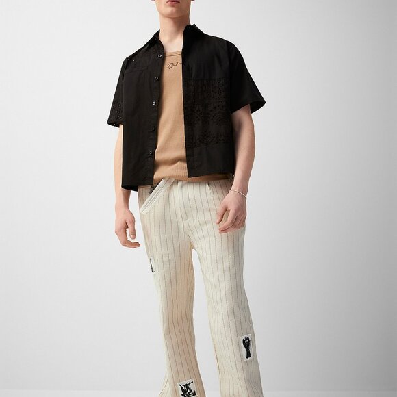 BNWT SS24 JUNGLES JUNGLES BRODERIE ANGLAISE SHIRT L - Picture 11 of 11